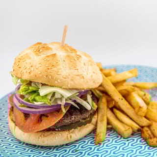 Lunch Special  2# Cheeseburger Fries & Drink