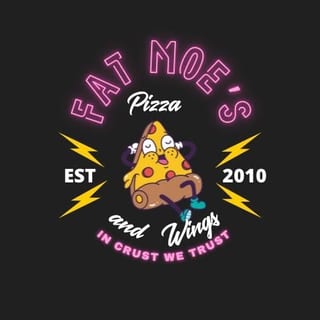 #7 One 14" Pizza 1 Topping, 8 Wings w/ Fries & 2 Can Sodas