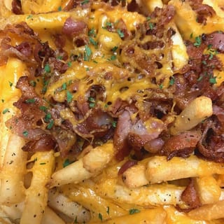Cheesy Fries with Bacon