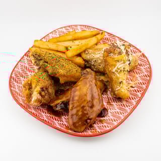 12 Wings with Fries